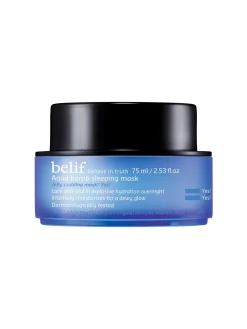 belif Rutina De Noche|Mascarilla Nocturna Facial|Aqua Bomb Sleeping Mask