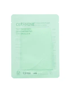 Ceramine Piel Acneica|Mascarilla Facial|Aqua Chamaecyparis Obtusa Leaf Mask