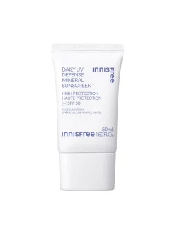innisfree Protector Solar Facial|Daily UV Defense Mineral Sunscreen SPF 50