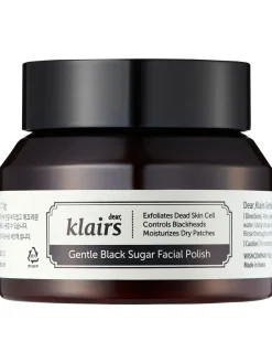 Klairs Rutina De Día|Exfoliante Facial|Gentle Black Sugar Facial Polish
