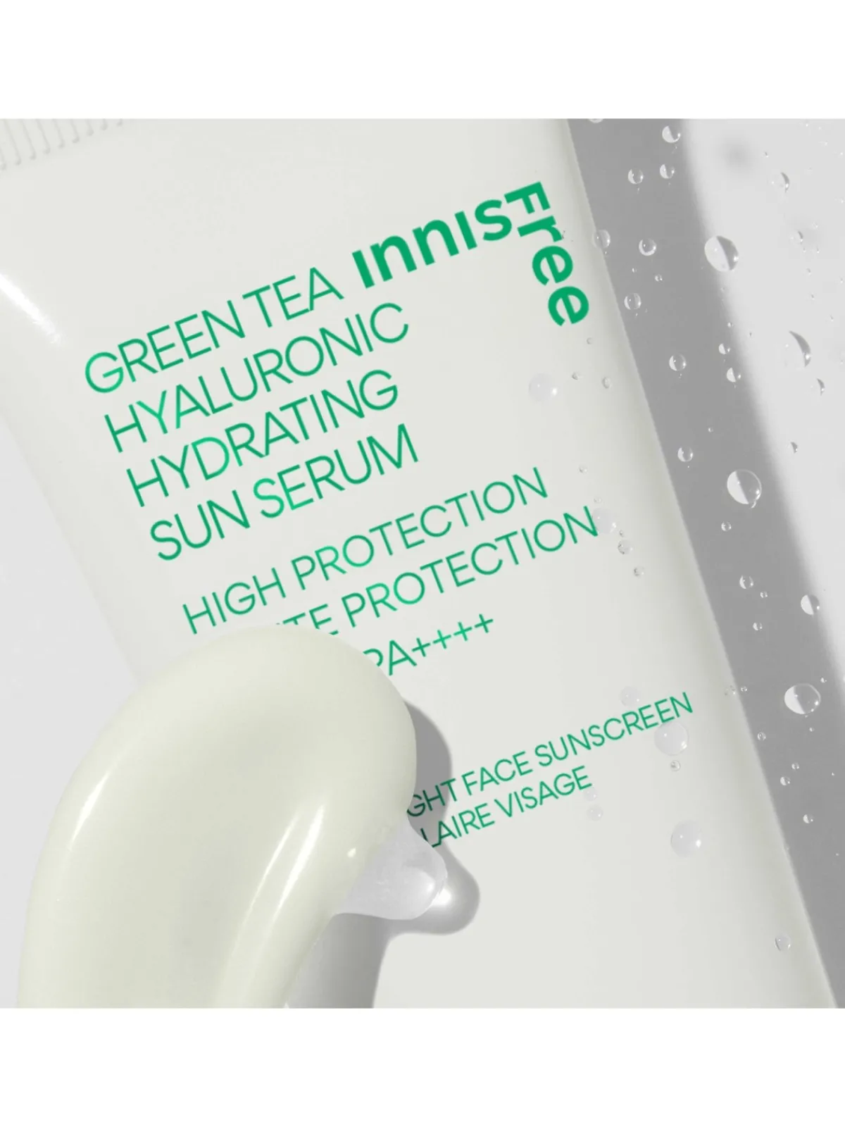 innisfree Niacinamida|Protector Solar Facial|Green Tea Hyaluronic Hydrating Sun Serum
