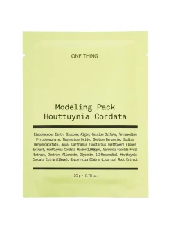 One Thing Mascarilla Facial|Rutina De Día|Houttuynia Cordata Modeling Pack