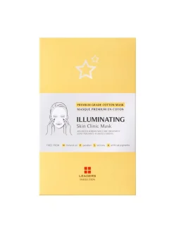 Leaders Vitamina C|Mascarilla Facial|Illuminating Skin Clinic Mask