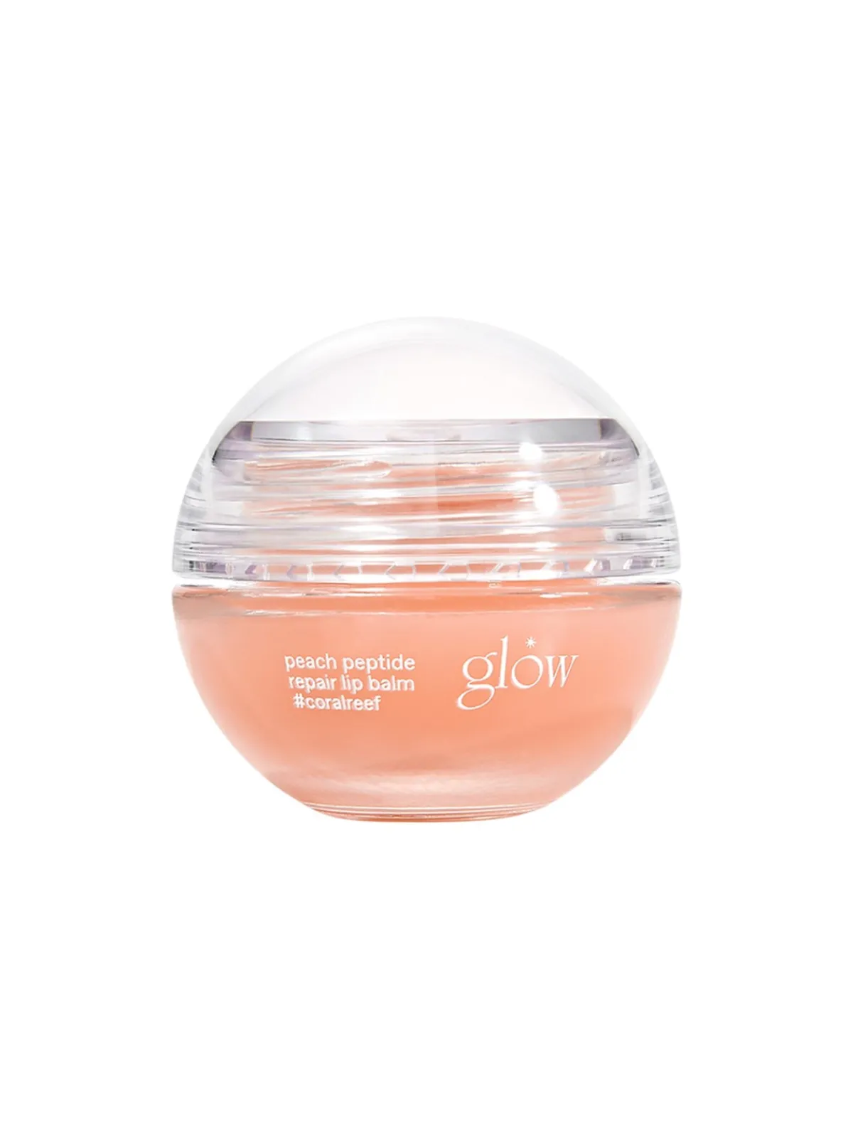 glow Maquillaje De Labios|Peach Peptide Repair Lip Balm