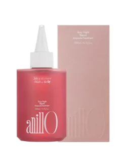 Anillo Rutina Capilar Coreana|Rutina De Día|Rosy Night Repair Ampoule Treatment