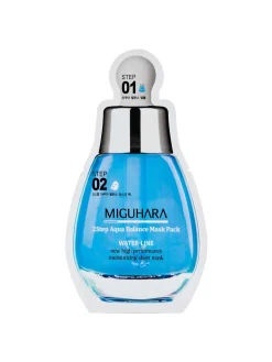 MIGUHARA Mascarilla Facial|Rutina De Día|2Step Aqua Balance Mask Pack