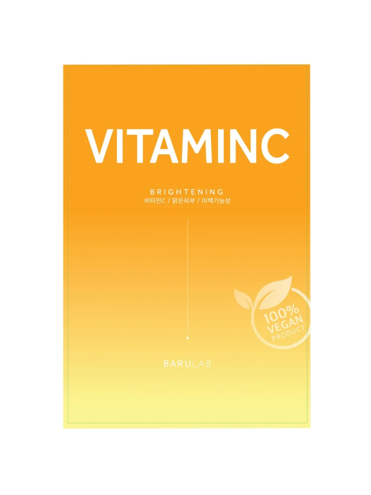 Barulab Vitamina C|Piel Madura|The Clean Vegan Mask - Vitamin C