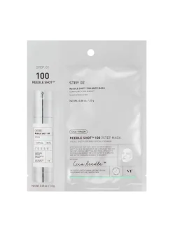 VT Cosmetics Mascarilla Facial|Rutina De Día|VT Reedle Shot 100 2-Step Mask