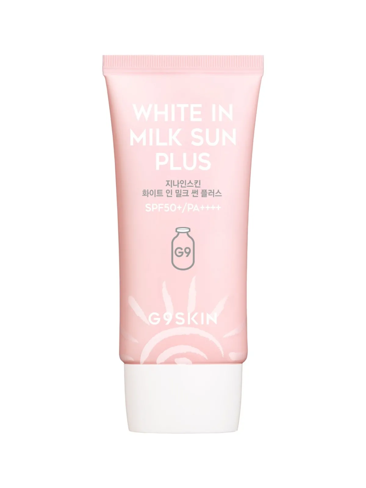 G9SKIN Protector Solar Facial|Rutina De Día|White In Milk Sun Plus SPF50+ PA++++